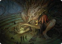 Old-Growth Educator Art Card - Art Series: Secrets of Strixhaven (ASSOS) #20 - Special Magic: The Gathering Trading Card