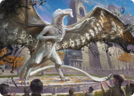 Silverquill, the Disputant Art Card - Art Series: Secrets of Strixhaven Magic: The Gathering trading card