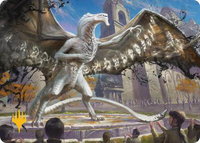 Silverquill, the Disputant Art Card (Gold-Stamped Planeswalker Symbol) - Art Series: Secrets of Strixhaven (ASSOS) #23 - Special Magic: The Gathering Trading Card