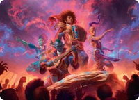 Zaffai and the Tempests Art Card - Art Series: Secrets of Strixhaven (ASSOS) #25 - Special Magic: The Gathering Trading Card