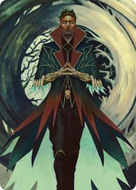 Professor Dellian Fel Art Card - Art Series: Secrets of Strixhaven Magic: The Gathering trading card