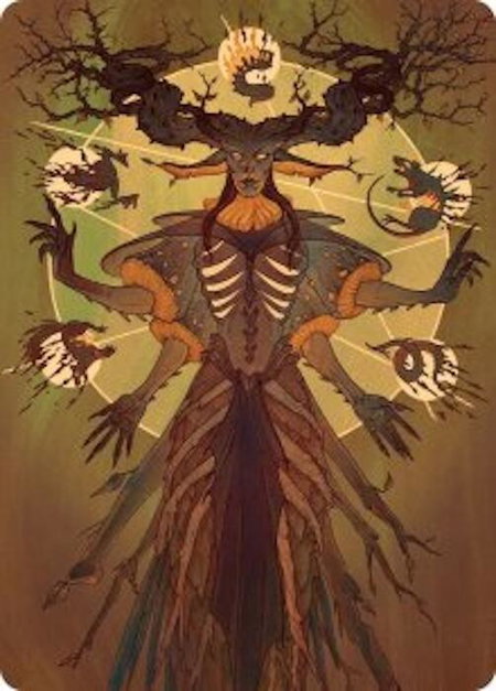 Culling Ritual Art Card - Art Series: Secrets of Strixhaven Magic: The Gathering trading card