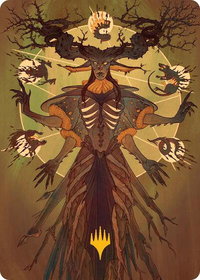 Culling Ritual Art Card (Gold-Stamped Planeswalker Symbol) - Art Series: Secrets of Strixhaven (ASSOS) #48 - Special Magic: The Gathering Trading Card
