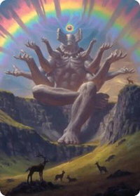 Transcendent Archaic Art Card - Art Series: Secrets of Strixhaven (ASSOS) #1 - Special Magic: The Gathering Trading Card