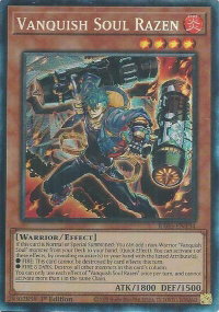 Vanquish Soul Razen (Collector's Rare) - Rarity Collection 5 (RA05) #RA05-EN134 - Collector's Rare YuGiOh Trading Card