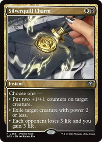Silverquill Charm - Promo Pack: Secrets of Strixhaven (PPSOS) #365 - Promo Magic: The Gathering Trading Card