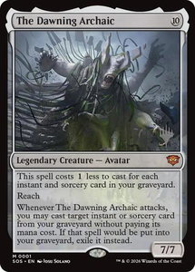 The Dawning Archaic - Promo Pack: Secrets of Strixhaven (PPSOS) #1 - Mythic Rare Magic: The Gathering Trading Card