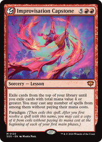 Improvisation Capstone - Promo Pack: Secrets of Strixhaven (PPSOS) #120 - Mythic Rare Magic: The Gathering Trading Card