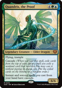 Quandrix, the Proof - Promo Pack: Secrets of Strixhaven (PPSOS) #218 - Mythic Rare Magic: The Gathering Trading Card