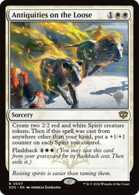Antiquities on the Loose - Promo Pack: Secrets of Strixhaven (PPSOS) #7 - Rare Magic: The Gathering Trading Card