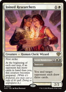 Joined Researchers - Promo Pack: Secrets of Strixhaven (PPSOS) #23 - Rare Magic: The Gathering Trading Card