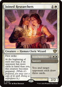 Joined Researchers - Promo Pack: Secrets of Strixhaven (PPSOS) #23 - Rare Magic: The Gathering Trading Card