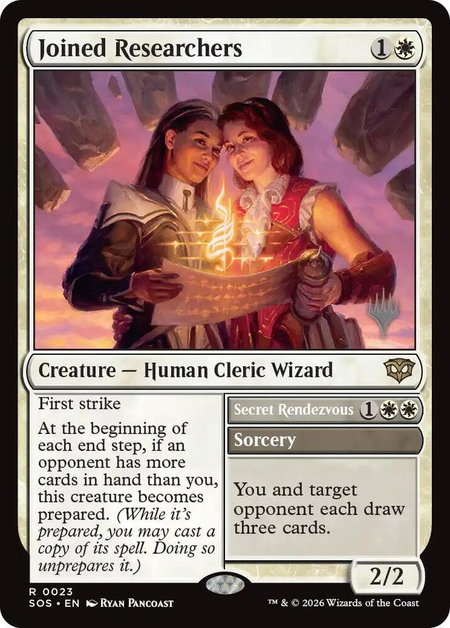Joined Researchers - Promo Pack: Secrets of Strixhaven Magic: The Gathering trading card