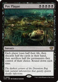 Pox Plague - Promo Pack: Secrets of Strixhaven (PPSOS) #94 - Rare Magic: The Gathering Trading Card