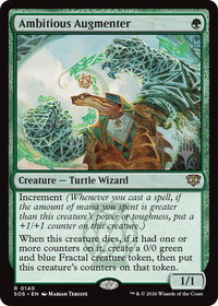 Ambitious Augmenter - Promo Pack: Secrets of Strixhaven (PPSOS) #140 - Rare Magic: The Gathering Trading Card