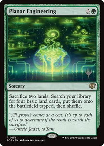 Planar Engineering - Promo Pack: Secrets of Strixhaven (PPSOS) #158 - Rare Magic: The Gathering Trading Card