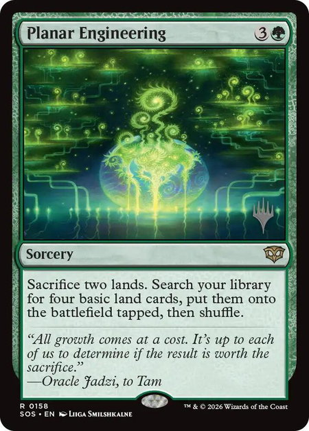 Planar Engineering - Promo Pack: Secrets of Strixhaven Magic: The Gathering trading card