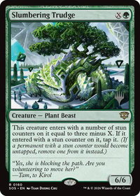 Slumbering Trudge - Promo Pack: Secrets of Strixhaven (PPSOS) #160 - Rare Magic: The Gathering Trading Card