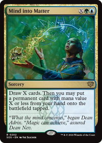 Mind into Matter - Promo Pack: Secrets of Strixhaven (PPSOS) #202 - Rare Magic: The Gathering Trading Card