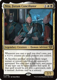 Nita, Forum Conciliator - Promo Pack: Secrets of Strixhaven (PPSOS) #206 - Rare Magic: The Gathering Trading Card
