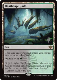 Deathcap Glade - Promo Pack: Secrets of Strixhaven (PPSOS) #253 - Rare Magic: The Gathering Trading Card