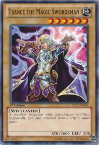 Trance the Magic Swordsman - Super Starter: V for Victory (YS13) #YS13-EN002 - Common / Short Print YuGiOh Trading Card