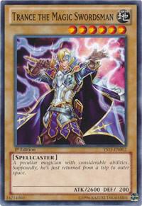 Trance the Magic Swordsman - Super Starter: V for Victory YuGiOh trading card