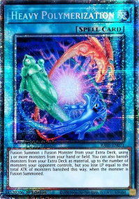 Heavy Polymerization (Starlight Rare) - Rarity Collection 5 (RA05) #RA05-EN071 - Starlight Rare YuGiOh Trading Card