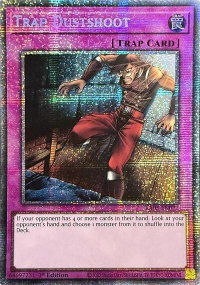 Trap Dustshoot (Starlight Rare) - Rarity Collection 5 (RA05) #RA05-EN077 - Starlight Rare YuGiOh Trading Card