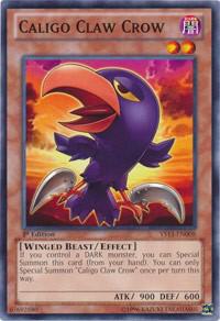 Caligo Claw Crow - Super Starter: V for Victory YuGiOh trading card
