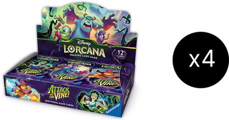 Disney Lorcana: Attack of the Vine! Booster Box Case trading card from Attack of the Vine! Disney Lorcana: Attack of the Vine! Booster Box Case - Attack of the Vine! Disney Lorcana trading card