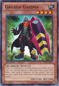 Gagaga Gardna - Super Starter: V for Victory YuGiOh trading card