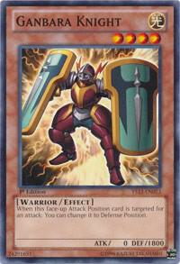 Ganbara Knight - Super Starter: V for Victory YuGiOh trading card