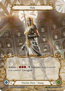 Hala (Marvel) - Mastery Pack Warrior (MPW) #MPW004 - Marvel Flesh and Blood Trading Card