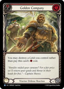 Golden Company (Red) - Mastery Pack Warrior (MPW) #MPW053 - Rare Flesh and Blood Trading Card