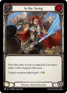 In the Swing - Mastery Pack Warrior (MPW) #MPW084 - Common Flesh and Blood Trading Card