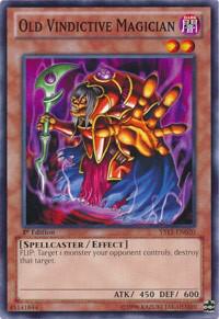 Old Vindictive Magician - Super Starter: V for Victory YuGiOh trading card