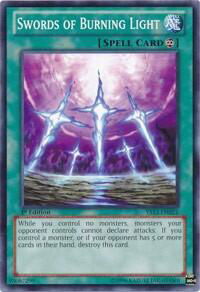 Swords of Burning Light - Super Starter: V for Victory (YS13) #YS13-EN021 - Common / Short Print YuGiOh Trading Card