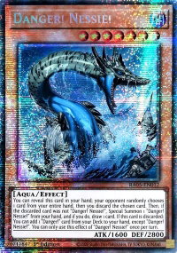 Danger! Nessie! (Starlight Rare) - Rarity Collection 5 (RA05) #RA05-EN012 - Starlight Rare YuGiOh Trading Card