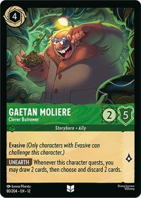 Gaetan Moliere - Clever Burrower - Wilds Unknown (12) #80/204 - Uncommon Disney Lorcana Trading Card
