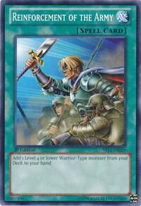 Reinforcement of the Army - Super Starter: V for Victory YuGiOh trading card