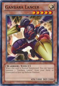 Ganbara Lancer - Super Starter: V for Victory Power-Up Pack YuGiOh trading card