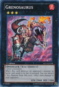 Grenosaurus - Super Starter: V for Victory Power-Up Pack (YS13) #YS13-ENV08 - Common / Short Print YuGiOh Trading Card