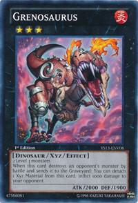 Grenosaurus - Super Starter: V for Victory Power-Up Pack YuGiOh trading card