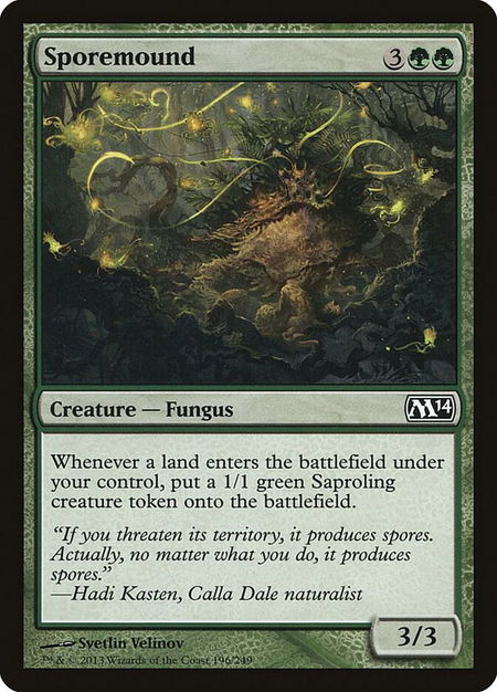 Sporemound - Magic 2014 (M14) Magic: The Gathering trading card