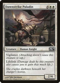 Dawnstrike Paladin - Magic 2014 (M14) (M14) #15 - Common Magic: The Gathering Trading Card