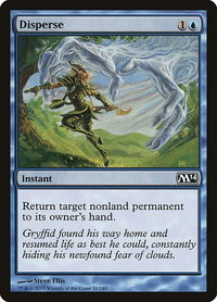 Disperse - Magic 2014 (M14) (M14) #51 - Common Magic: The Gathering Trading Card
