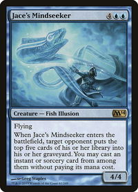 Jace's Mindseeker - Magic 2014 (M14) (M14) #61 - Rare Magic: The Gathering Trading Card