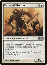 Master of Diversion - Magic 2014 (M14) (M14) #24 - Common Magic: The Gathering Trading Card