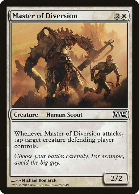 Master of Diversion - Magic 2014 (M14) Magic: The Gathering trading card
